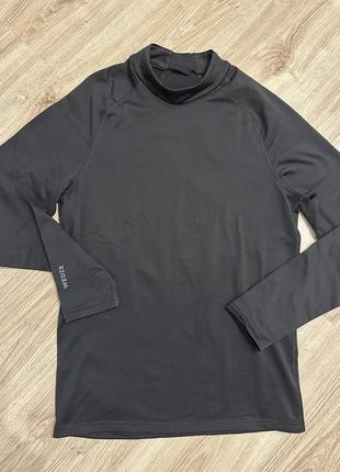 Мужской термо лонгслив базовый слой wedze bl 500 термобелье верх