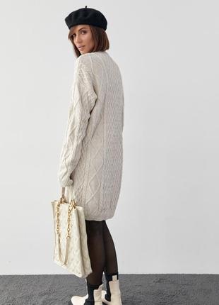 В'язана туніка, плаття