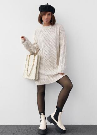 В'язана туніка, плаття