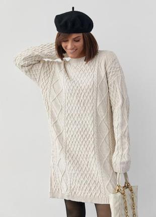 В'язана туніка, плаття