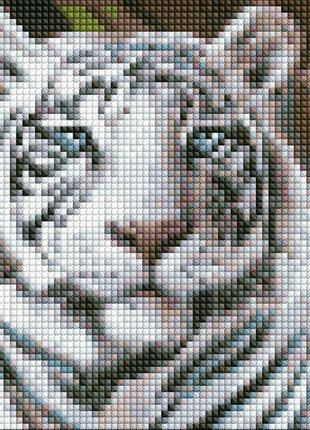 Amc7681 набор с алмазной мозаикой без подрамника бенгальский тигр 20х20см