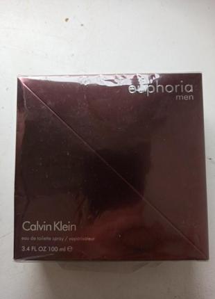 Euphoria men calvin klein вода туалетная для мужчин