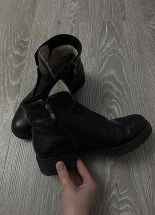 Ботинки/ зимние ботинки / кожаные ботинки3 фото