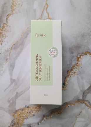 Iunik centella calming daily sunscreen 60ml корея