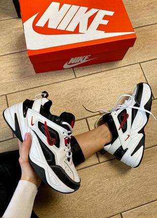 Кросівки nike m2k tekno black & white кросівки