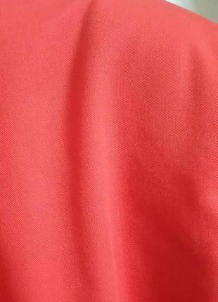 Пиджак zara размер м цвет коралловый4 фото