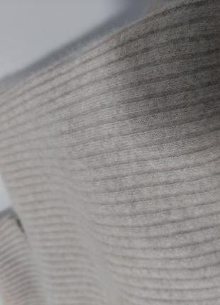 Новий кашеміровий светр гольф в рубчик cachemire/cashmere  італія5 фото