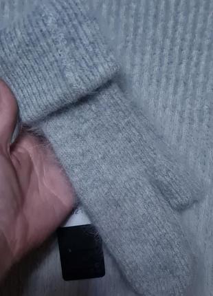 Ангоровые теплые перчатки перчатки варежки8 фото