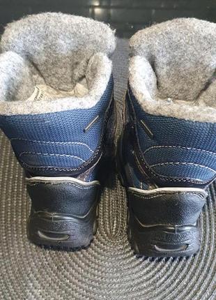 Зимние мембранные ботинки сапожки на мальчика romika5 фото