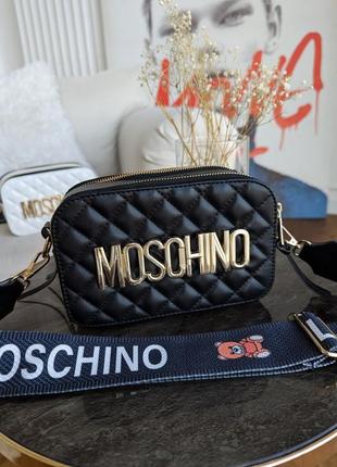 Сумка moschino кросс-боди