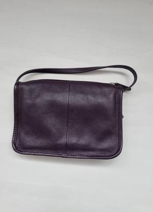 Шкіряна сумка, сумочка hotter, брендова сумка, міні сумка, сумка косметичка