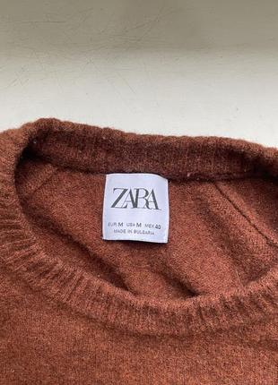 Шерстяной свитшот zara