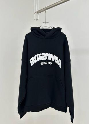 Чёрное худи баленсиага balenciaga