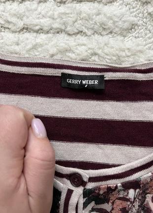 Красивая шелковая кофта gerry weber оригинал5 фото