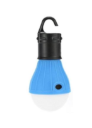 Лампа для кемпінгу на батарейках camping c748 3xaaa blue