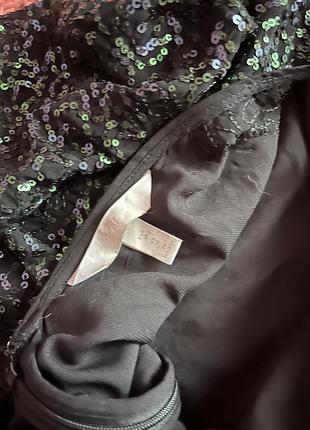 Платье в пайетках h&amp;m 4