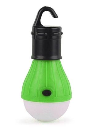 Лампа кемпінгова на батарейках camping c748 3xaaa green