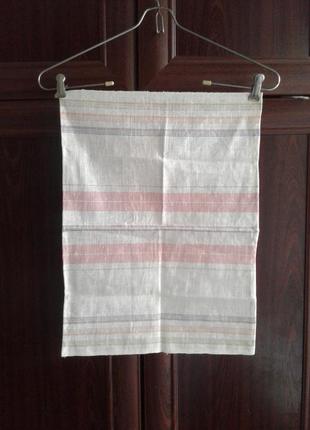 Льняное кухонное полотенце винтаж ссср2 фото