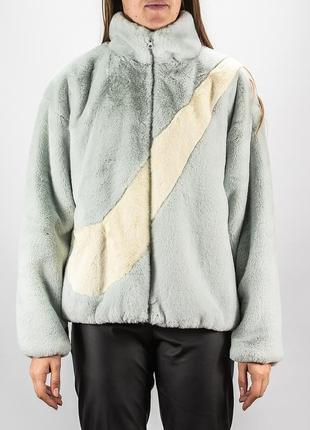 Зимняя курточка  nike faux fur jacket original1 фото