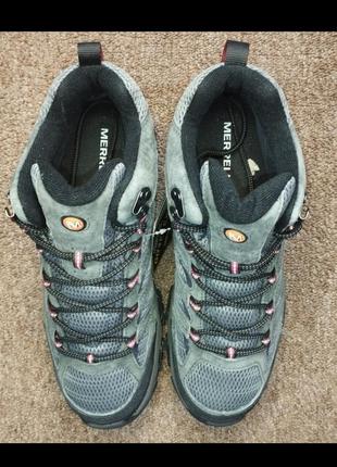 Кроссовки туристические merrell moab 3 mid gore-tex 59035785 m7 фото