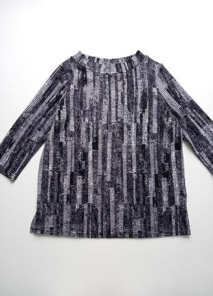 Кофта шикарна оверсайз в принт.