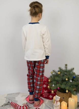 Новогодняя пижама с оленем, новогодняя пижама с оленем, новогодняя пижама детская4 фото