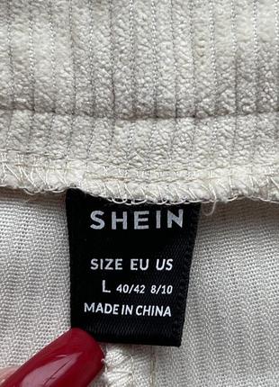 Вельветовые шорты shein4 фото