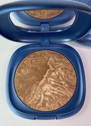 Бронзер kiko milano festival glow baked bronzer. бронзер кіко мілано. скульптор. контурінг3 фото