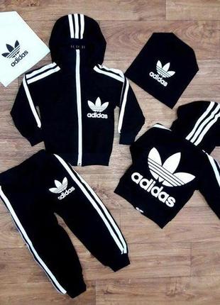 Костюм дитячий спортивний adidas унісекс, р.74-1281 фото