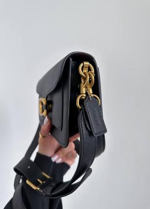 Брендовая сумка из кожи coach black8 фото