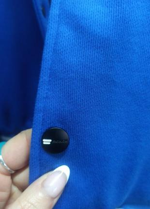 Куртка американка синяя подростковая unisex4 фото