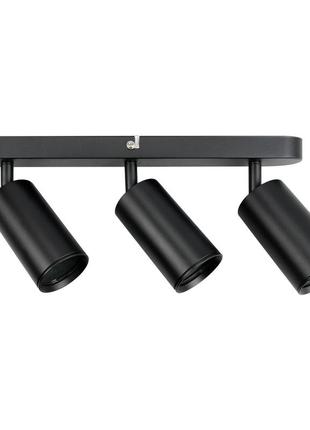 Світильник накладний joker-3 чорний