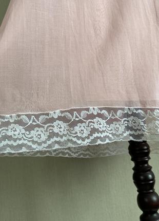 Винтажная домашняя одежда ночнушка пеньюар комбинация кружево винтаж ретро 60-ти3 фото
