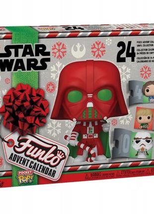 Різдвяний календар funko pop! star wars holiday advent kalendar  24 шт.1 фото