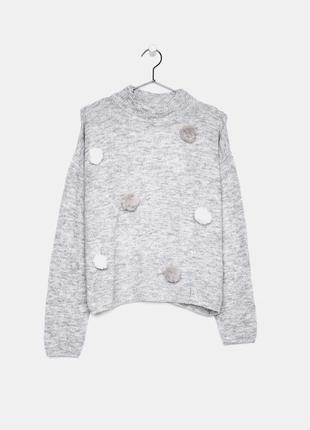 Теплий м'який светр bershka оригінал