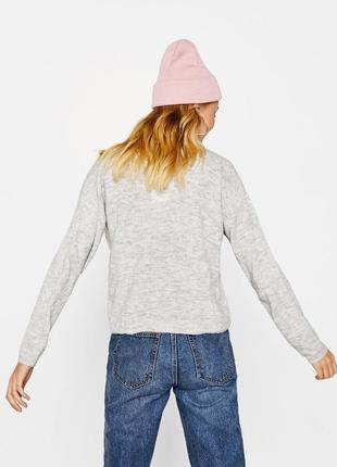 Теплий м'який светр bershka оригінал 3