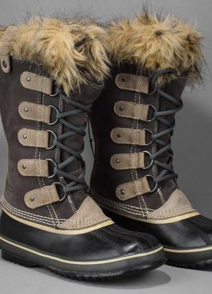 Sorel joan of arctic waterproof термоботинки ботинки сапоги зимние женские непромокаемые 37-38р/23.5с2 фото