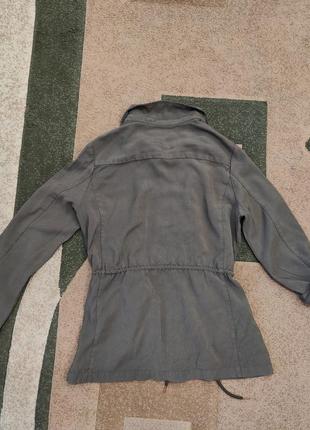 Кофта куртка пиджак хаки курточка с,м размер5 фото