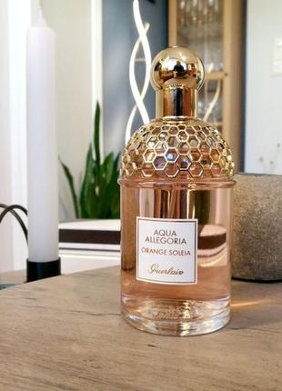 Guerlain aqua allegoria orange soleia💥оригинал 1,5 мл распив аромата затест3 фото