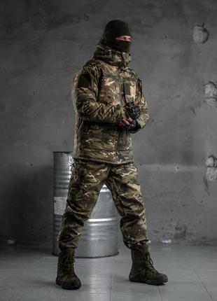 Зимовий тактичний костюм мультикам/зимний тактический костюм мультикам omni-heat  expelling2 фото