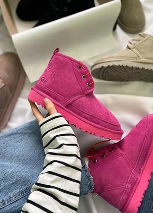 Женские ugg neumel ii pink4 фото