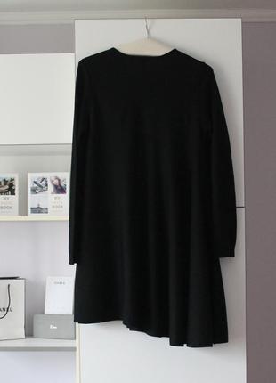 Черное шерстяное платье от cos9 фото