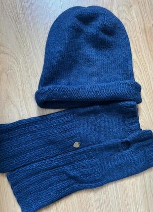 Зимовий комплект шапка і рукавички