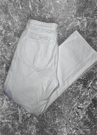 H&m jeans білі котонові2 фото