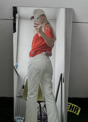 H&m jeans білі котонові4 фото