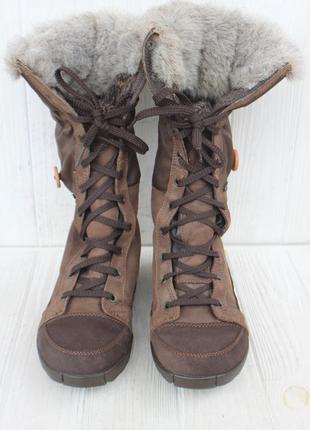Зимові черевики quechua франція 38,5р непромокаючі4 фото