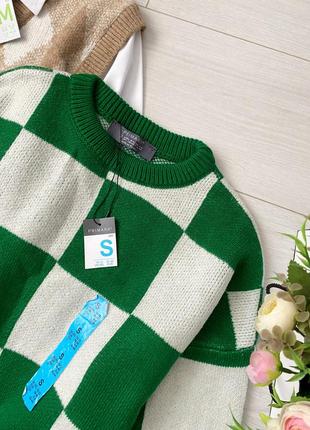 Стильный свитер в актуальный принт primark, размер s (10-12 uk, 38-40 eur)3 фото