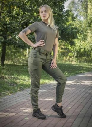 Жіночі тактичні штани aggressor lady flex army olive