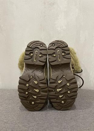 Кожаные зимние ботинки сапоги обуви hi tec waterproof, размер 37 23 см3 фото