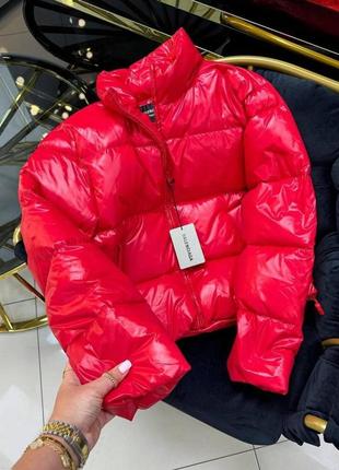 Женская куртка ваlenсiaga красная